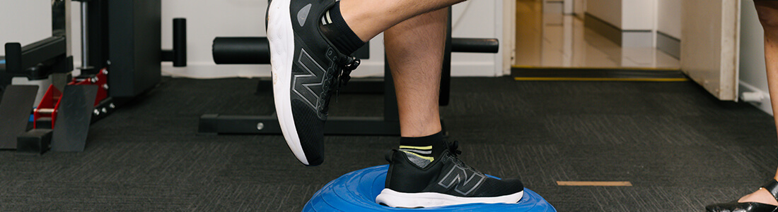 Ankle banner